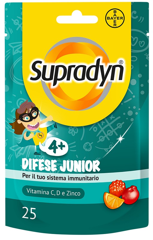 SUPRADYN DIFESE JUNIOR 25 CARAMELLE GOMMOSE - famajoy.it