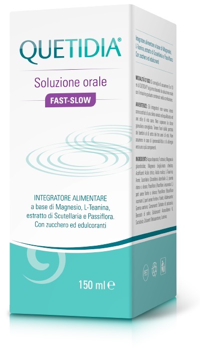 QUETIDIA SOLUZIONE ORALE FAST SLOW 150 ML - famajoy.it