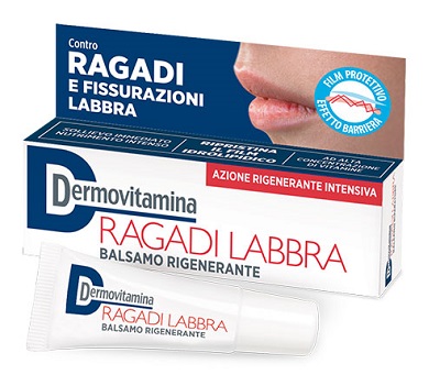 DERMOVITAMINA RAGADI LABBRA BALSAMO RIGENERANTE 8 ML - famajoy.it