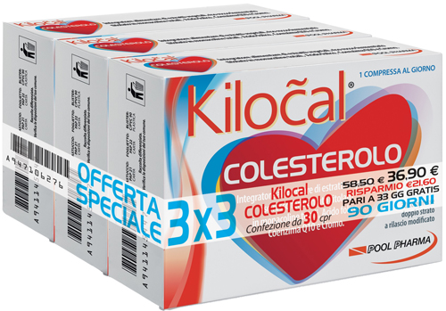 KILOCAL COLESTEROLO 30 COMPRESSE - famajoy.it