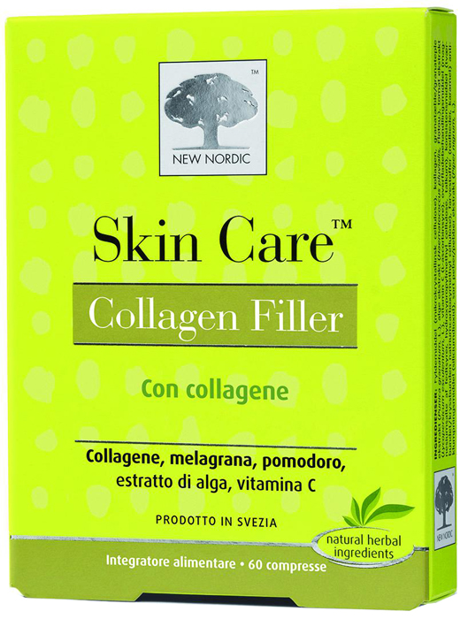 SKIN CARE COLLAGEN FILLER 60 COMPRESSE - famajoy.it
