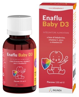 ENAFLU BABY D3 SOLUZIONE ORALE 150 ML - famajoy.it