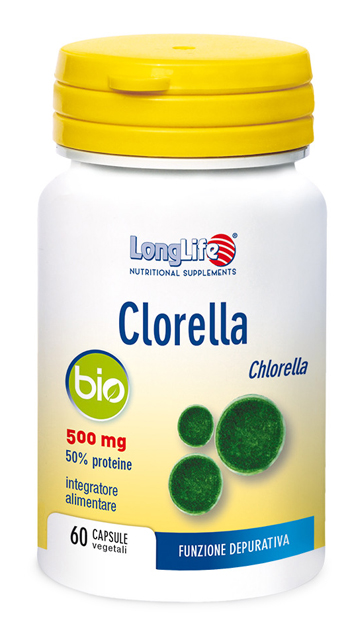 LONGLIFE CLORELLA BIO 60 CAPSULE - famajoy.it