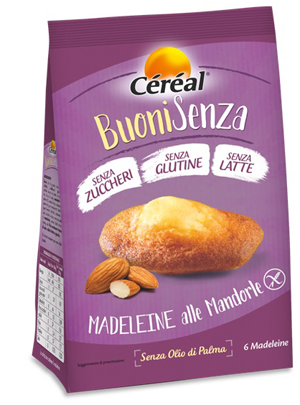 CEREAL BUONISENZA MADELEINE ALLE MANDORLE 180 G - famajoy.it