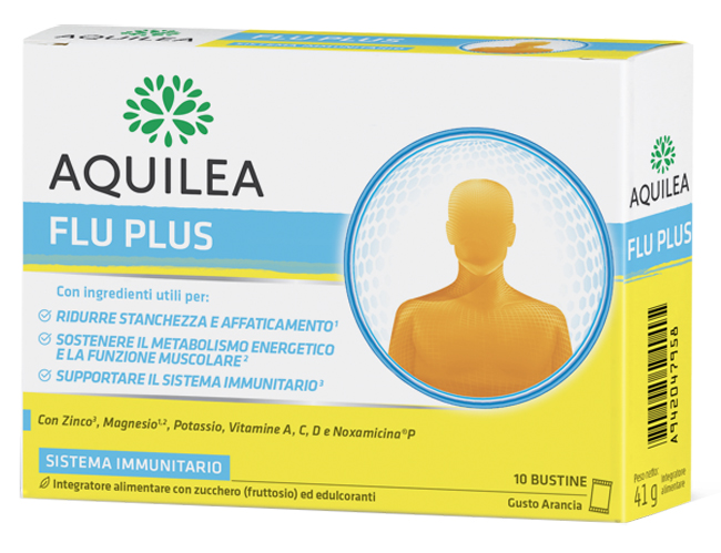 AQUILEA FLU PLUS 10 BUSTINE - famajoy.it