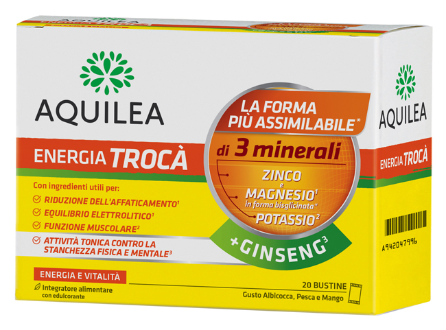 AQUILEA ENERGIA TROCA'+GINSENG 20 BUSTINE - famajoy.it