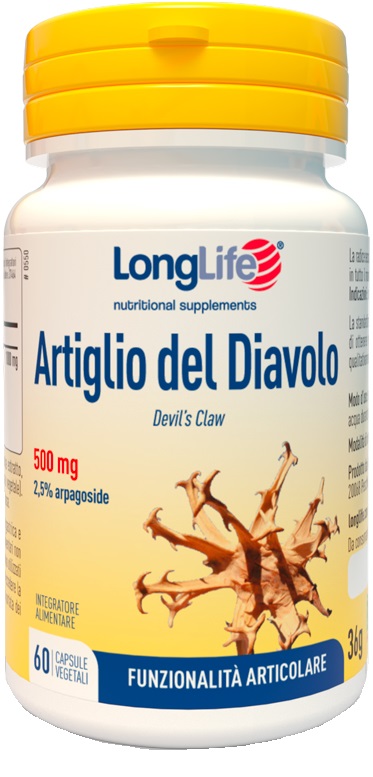 LONGLIFE ARTIGLIO DEL DIAVOLO 2% 60 CAPSULE - famajoy.it