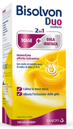 BISOLVON DUO SCIROPPO EMOLLIENTE 100 ML - famajoy.it