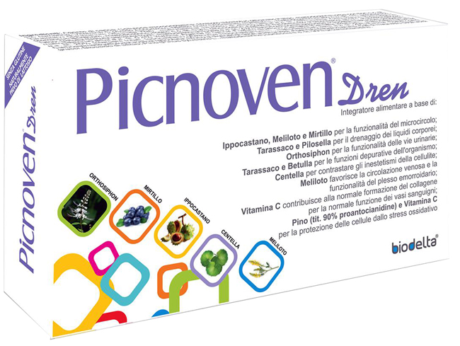 PICNOVEN DREN 100 COMPRESSE 62 G - famajoy.it