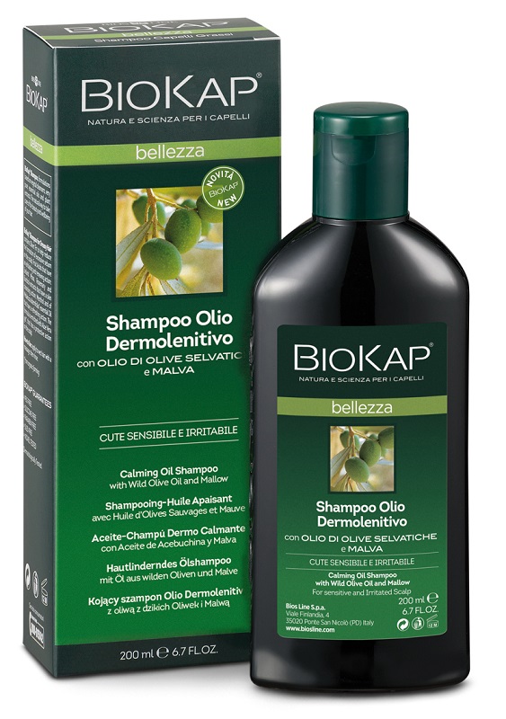 BIOKAP SHAMPOO OLIO DERMOLENITIVO 200 ML - famajoy.it
