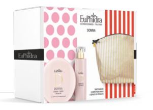 EUPHIDRA DONNA POCHETTE + PROFUMO 50 ML + CREMA CORPO 200 ML - famajoy.it