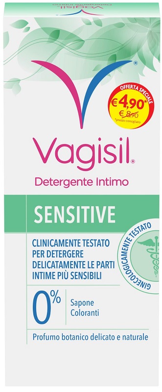 VAGISIL DETERGENTE SENSITIVE 250 ML - famajoy.it
