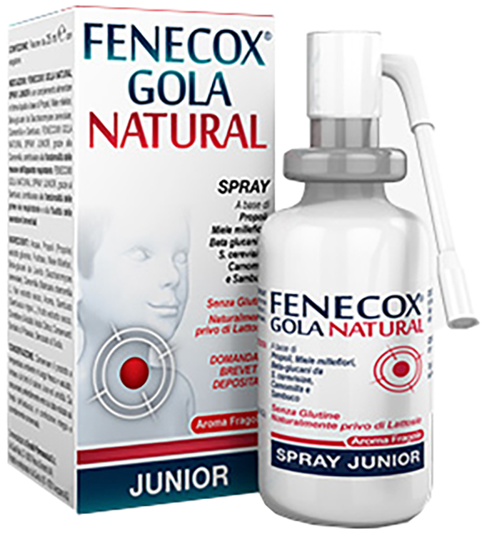 FENECOX GOLA NATURAL SPRAY JUNIOR 25 ML - famajoy.it
