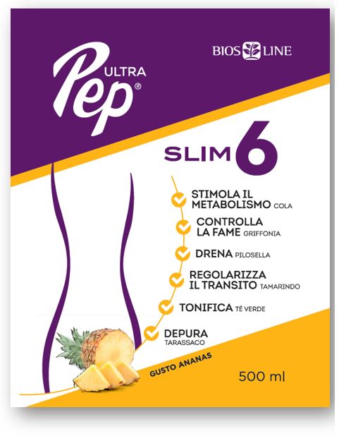 ULTRA PEP SLIM 6 ANANAS 500 ML - famajoy.it