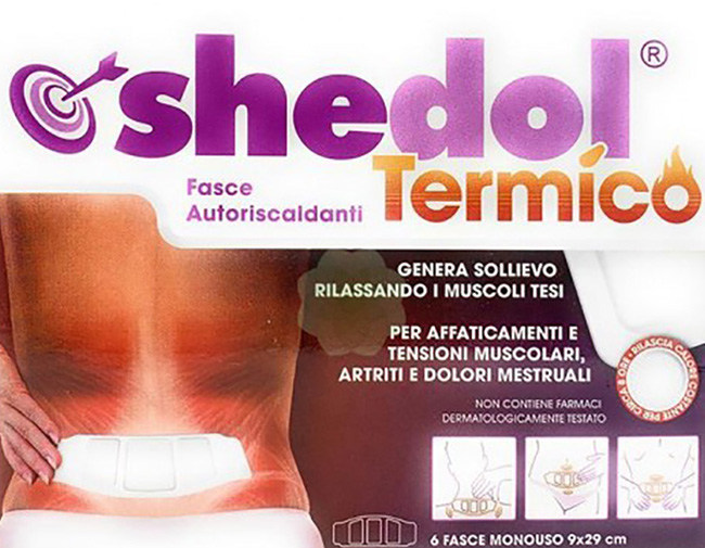CEROTTO AUTORISCALDANTE SHEDOL TERMICO 6 PEZZI - famajoy.it