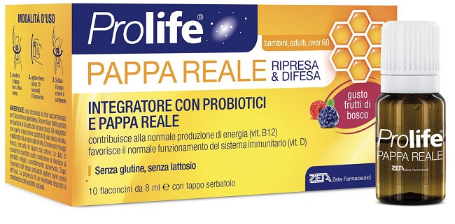 PROLIFE PAPPA REALE 10 FLACONI DA 8 ML - famajoy.it