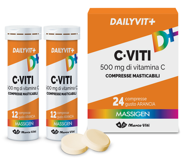 C VITI 500 MG 24 COMPRESSE MASTICABILI - famajoy.it