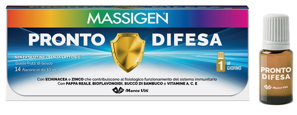 MASSIGEN PRONTO DIFESA 14 FLACONI X 10 ML - famajoy.it