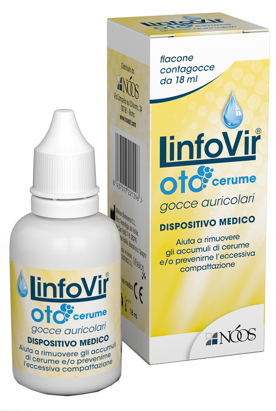 LINFOVIR OTO CERUME GOCCE AURICOLARI 18 ML - famajoy.it