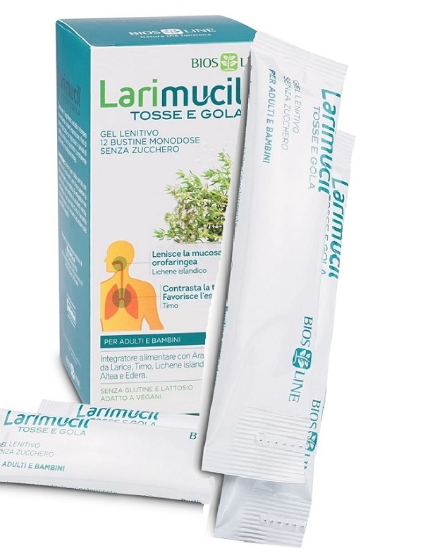 LARIMUCIL TOSSE GOLA 12 BUSTINE 10 ML - famajoy.it