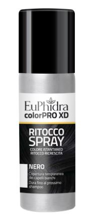 EUPHIDRA COLORPRO XD TINTURA RITOCCO SPRAY CAPELLI NERO 75 ML - famajoy.it