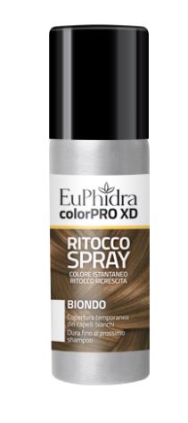 EUPHIDRA COLORPRO XD TINTURA RITOCCO SPRAY CAPELLI BIONDO 75 ML - famajoy.it