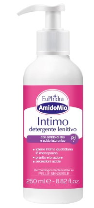 EUPHIDRA AMIDOMIO INTIMO DETERGENTE LENITIVO PH 7 250 ML - famajoy.it
