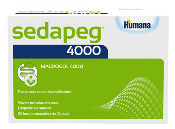 SEDAPEG 4000 20 BUSTINE MONODOSE X 10G HUMANA - famajoy.it