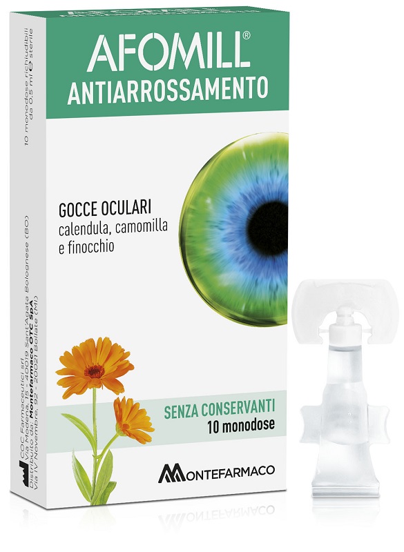 AFOMILL ANTIARROSSAMENTO SENZA CONSERVANTI 10 FIALE DA 0,5 ML - famajoy.it