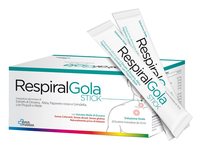 RESPIRAL GOLA 20 BUSTINE 10 ML - famajoy.it