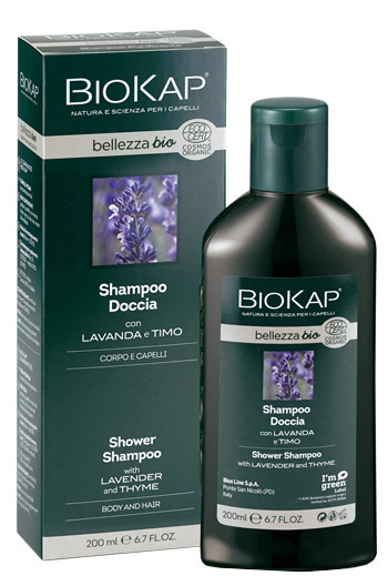 BIOKAP BELLEZZA BIO SHAMPOO DOCCIA COSMOS ECOCERT 200 ML - famajoy.it