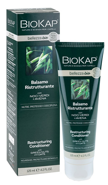 BIOKAP BELLEZZA BIO BALSAMO RISTRUTTURANTE COSMOS ECOCERT 125 ML - famajoy.it