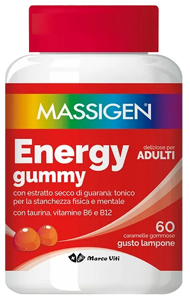 MASSIGEN ENERGY GUMMY 60 CARAMELLE - famajoy.it