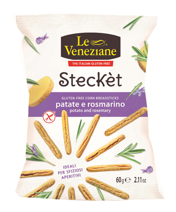 LE VENEZIANE STECKET PATATE ROSMARINO 60 G - famajoy.it