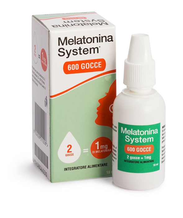 MELATONINA SYSTEM 600 GOCCE 18 ML - famajoy.it