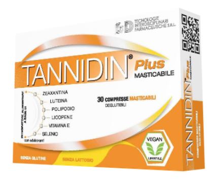 TANNIDIN PLUS 30 COMPRESSE MASTICABILI - famajoy.it