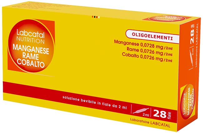 LABCATAL NUTRITION MANGANESE RAME E COBALTO 28 FIALE - famajoy.it