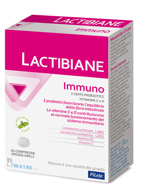 LACTIBIANE IMMUNO 30 COMPRESSE - famajoy.it