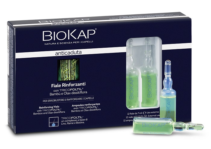 BIOKAP FIALE RINFORZANTI ANTICADUTA CON TRICOLTIL 12 PEZZI DA 7 ML NEW - famajoy.it