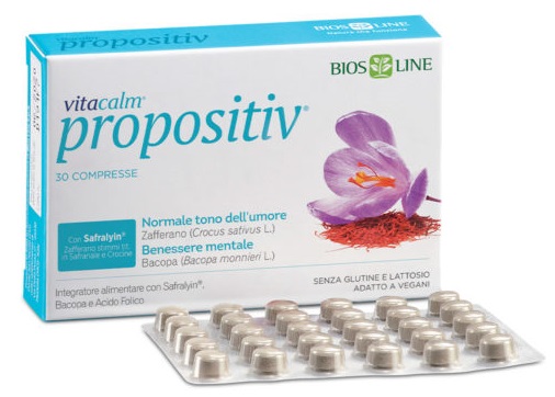 VITACALM PROPOSITIV 30 COMPRESSE - famajoy.it
