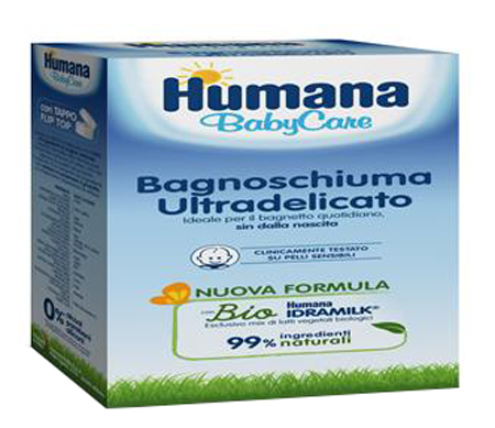HUMANA BABY CARE BAGNOSCHIUMA 200 ML - famajoy.it