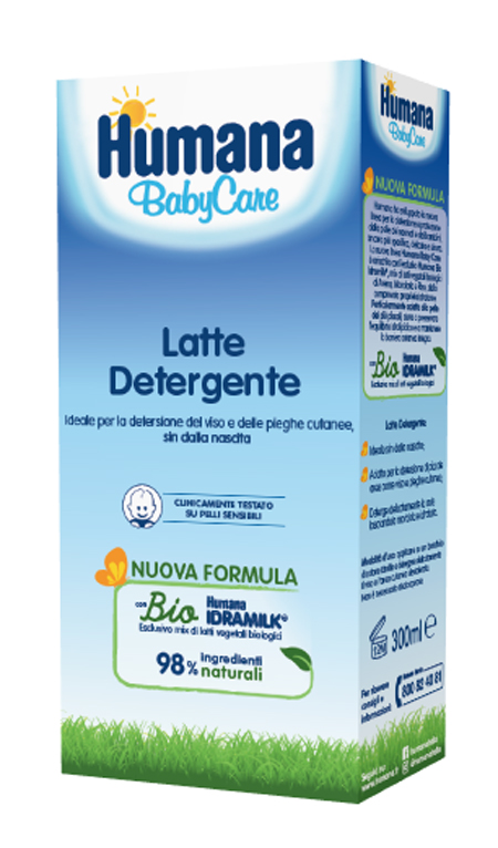HUMANA BABY CARE LATTE DETERGENTE 300 ML - famajoy.it