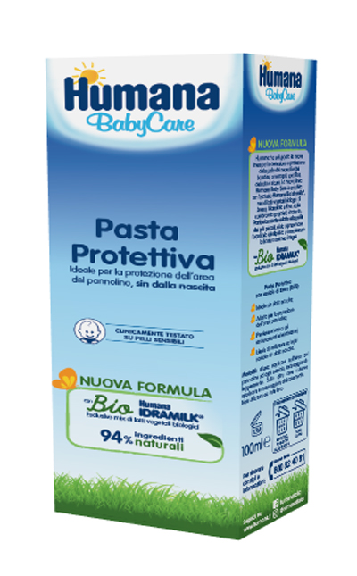 HUMANA BABY CARE PASTA TUBO 100 ML - famajoy.it