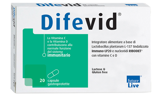 DIFEVID 20 CAPSULE GASTROPROTETTE - famajoy.it