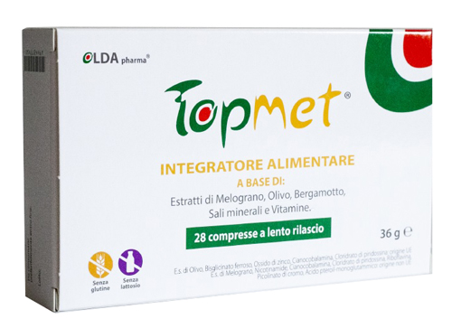 TOPMET 28 COMPRESSE A LENTO RILASCIO - famajoy.it