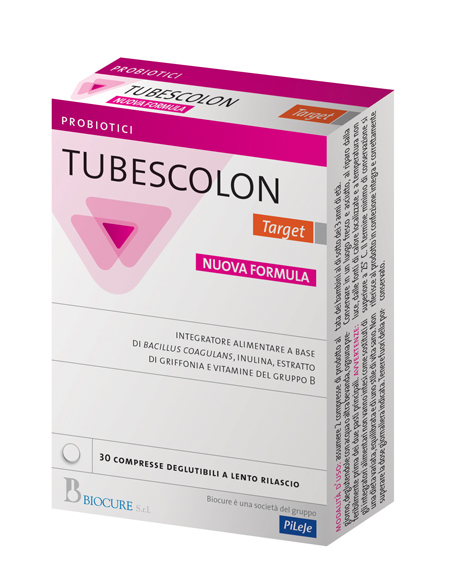 TUBESCOLON TARGET 30 COMPRESSE NUOVA FORMULA - famajoy.it