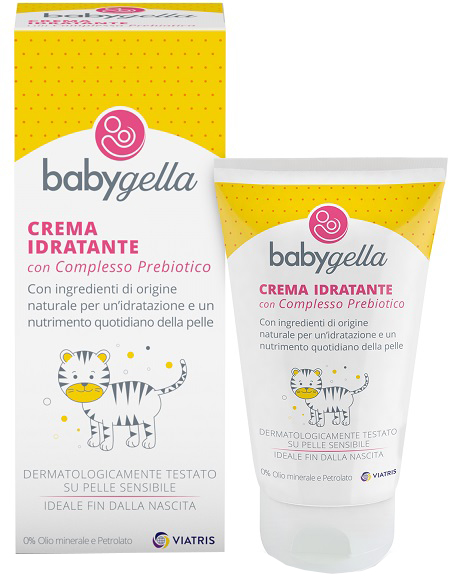 BABYGELLA PREBIOTIC CREMA IDRATANTE CORPO 100 ML - famajoy.it