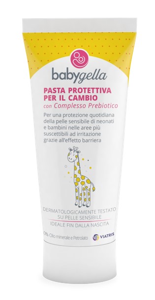 BABYGELLA PREBIOTIC PASTA PROTETTIVA 100 ML - famajoy.it