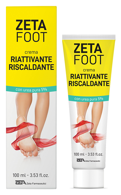 ZETAFOOT CREMA RIATTIVA RISCALDANTE 100 ML - famajoy.it