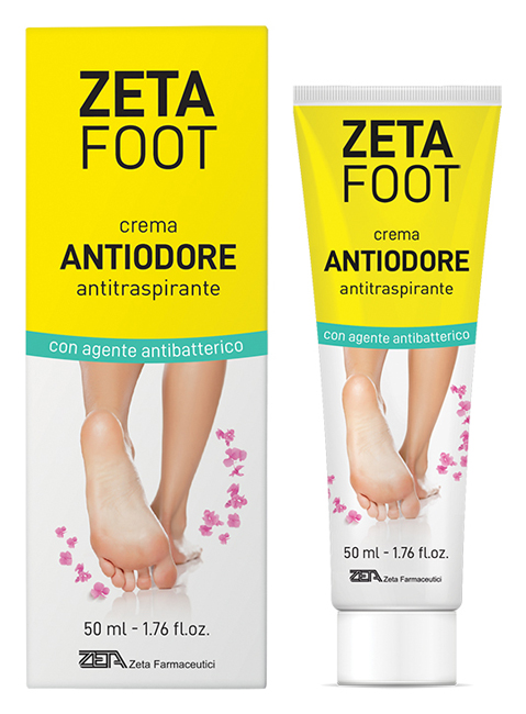 ZETAFOOT CREMA ANTIODORE 50 ML - famajoy.it